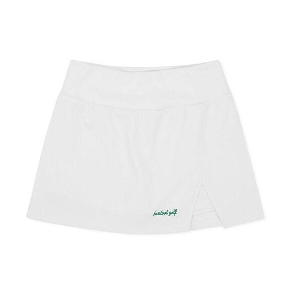 Barstool golf‎ white ribbed skort - Picture 1 of 8
